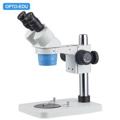 中国 45°双眼ヘッド ステレオの光学顕微鏡、10x - 80xステレオの単対物双眼顕微鏡 販売のため