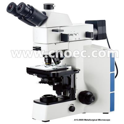 China Microscopio óptico compuesto invertido de Trinocular del microscopio óptico metalúrgico en venta