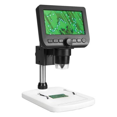 China LCD Standalone Inspection Digital Microscope 600x Brightness Adjustable A33.5006 for sale