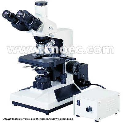 Китай 40X - светильник галоида 12V/50W биологический микроскоп 1000X с CE A12.0202 продается