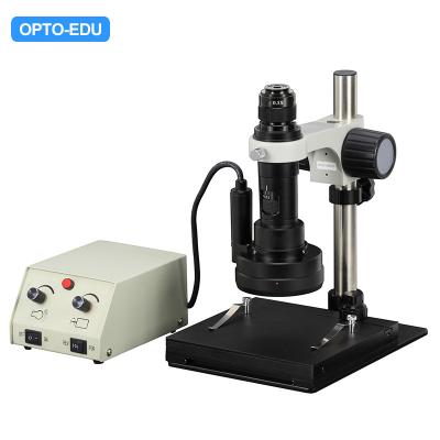 中国 モーターを備えられるステレオの光学顕微鏡3dが回る0.28-1.875xは照明のズームレンズ モノラルA21.1609を導いた 販売のため