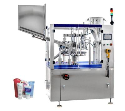 China Soft Tube Filling Sealing Machine 2000BPH For Cream Ointment Shampoo for sale