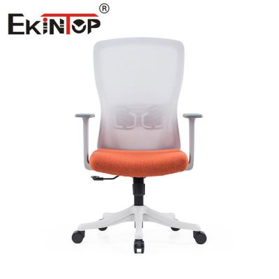 China Ergonomic Comfortable Office Chair Nylon Base With Flip Up Armrest for sale