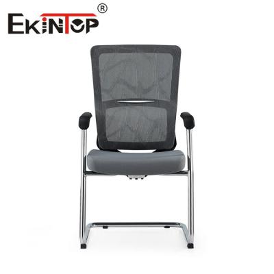 中国 オフィスワークのためのODM OEMの会議の網の椅子の本革材料 販売のため