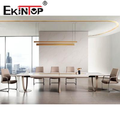 China Nordic Solid Wood Meeting Table ,  Multi Person Conference Room Desk OEM ODM for sale