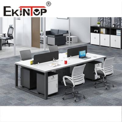 China Modern Design Computer Writing Table Cubicles Office Workstation Partition for sale