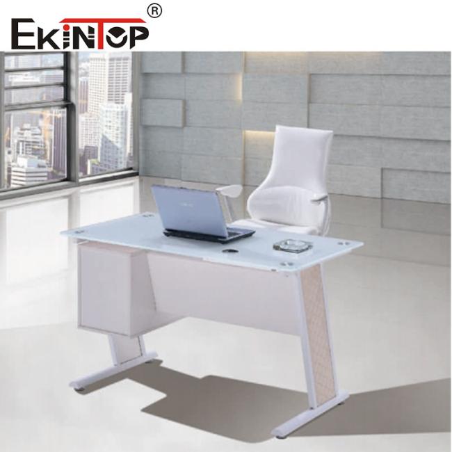 computer glass table