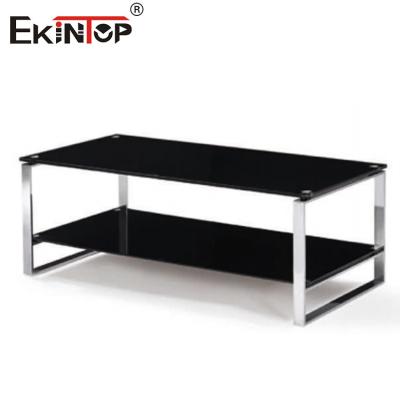 China Glass Fiber Functional Coffee Table Built In Shelves For Easy Storage for sale