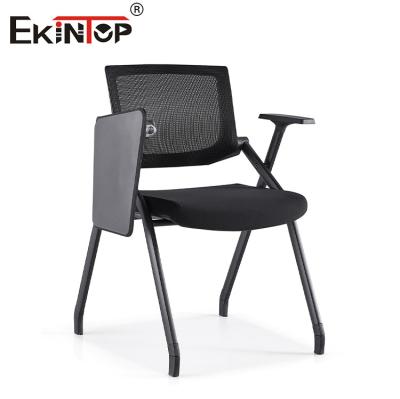 China School Furniture Student Lecture Training Chair With Writing Pad for sale