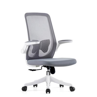 China Modern Style Office Chair With Mesh Backrest Wheels And Swivel Function for sale