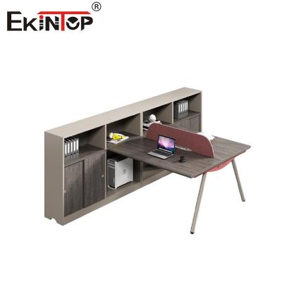 China Modern Design Office Desk Computer Desk Wooden Modular Cubicle Workstations for sale