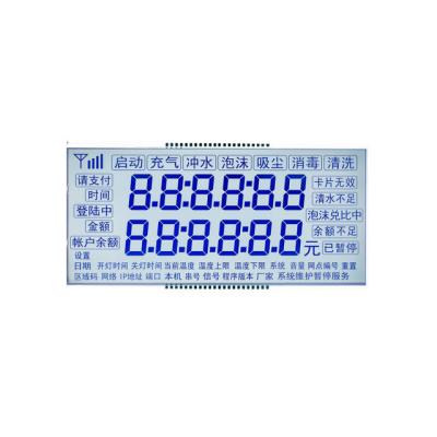 China Digit Lcd Screen Panel , Monochrome 7 Segment Lcd Display Module for sale