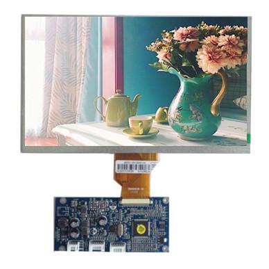 China 9 Inch Tft 800 * 480 Dot Matrix LCD Display Module Backlight SPI / MCU Interface Clear Color Without PCB  for sale