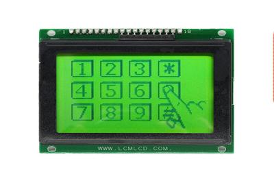 China 18 Pins 128 X 64 Graphic LCD Module Stn Positive 12864 Screen TN Viewing Angle for sale