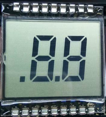 China Metal Pin TN LCD Segment Display For Electronic Equipment for sale