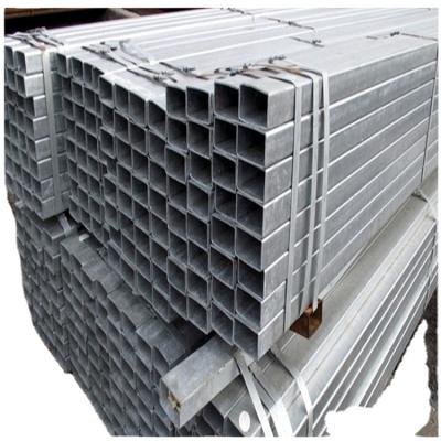 China Hop Dipped ASTM A32 A36 A285 Galvanized Steel Square Tube Zinc Coated for sale