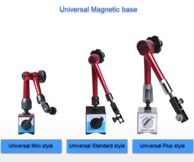 China Suporte magnético universal de aço do indicador Tolerância de desvio do medidor Base magnética universal à venda