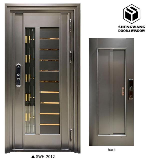 Aluminum security door example