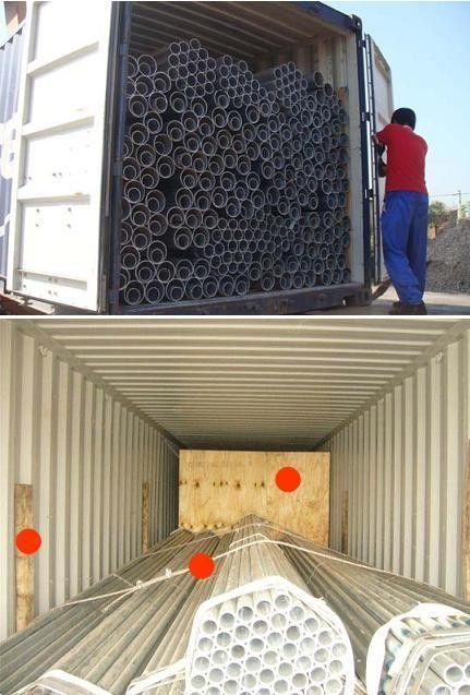 ERW Welded Carbon Steel Pipe Tube A36 Q235 LSAW SSAW Steel Tube For Construction 6