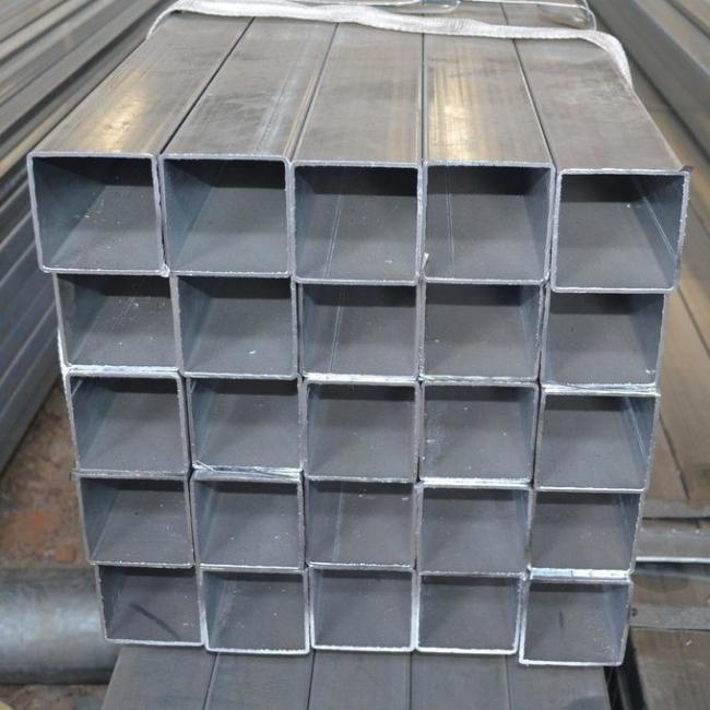 Manufacturer 700*700 Galvanized Square Rectangular Steel Tube Steel Pipe for Greenhouse 0