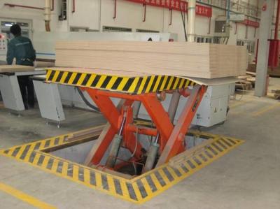 China 380VAC 50hz Stationary Scissor Lift Table For Factory Lifting Materials for sale