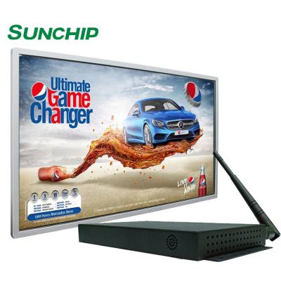 中国 Metal Case HD 4K Display Box RK3328/RK3288/RK3399 Optional CPU Network Media Player Box 販売のため