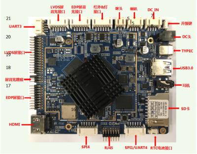China PCBA Industrial Android RK3399 Embedded Motherboard For Medical Advertising for sale