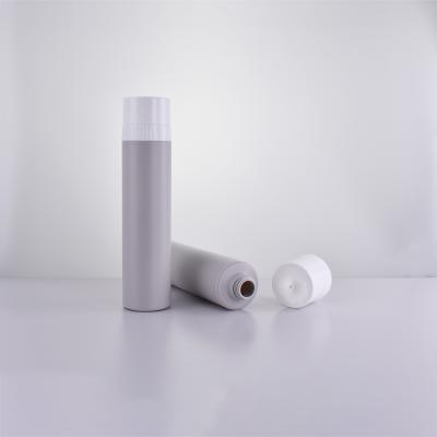 China 250ml Refillable and Recyclable Twist Top Cosmetic Bottle As Plastic Squeezable Container For Moisturizer for sale