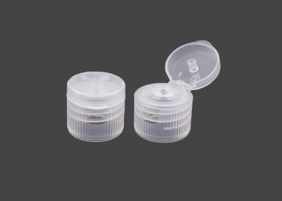 China 18/410 PP natural flip top caps, caps and closures manufacturers, bottle snap top cap for hand sanitizer for sale