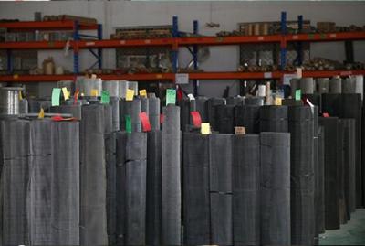 China Dutch Weave Mild Steel Wire Mesh Low Carbon Steel 0.17mm - 0.60mm Diameter for sale