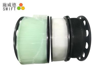China Resistencia a la corrosión natural blanca del tamaño estándar de la atadura de cables para la herramienta de nylon de la atadura de cables en venta
