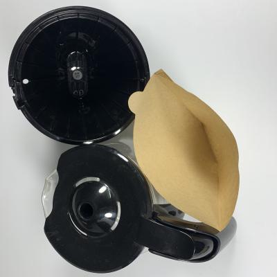China Cone Shaped Pour Over Coffee Maker Coffee Filter Paper Food Grade for sale