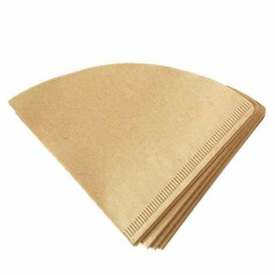 China OEM Disposable Coffee Filter V Shape Dripper 120x155 mm for sale