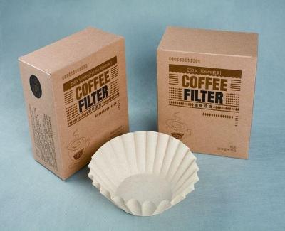 China Basket Style For 2-4 Cups Size Virgin Wood Pulp Coffee Filter Paper for sale