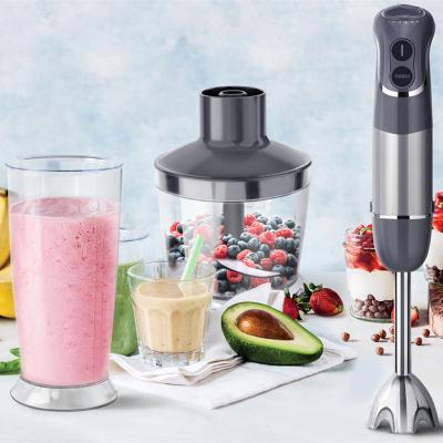 China 4 in 1 Electric Hand Immersion Blender Heavy Duty Stick Blender for sale