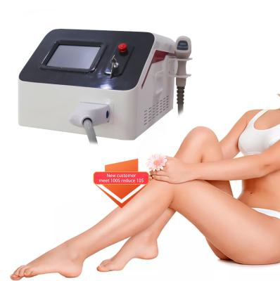 China Máquina de remoção de cabelo por laser de diodo portátil, Máquina de depilação a laser 808nm à venda