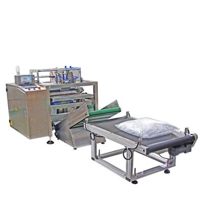 China Intelligent automatic 5-15 bags/min Rubber particles cylinder film packaging machine for injection molded parts springs for sale