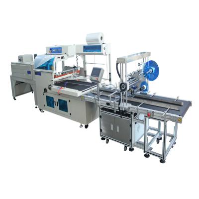 China carton box bottle Automatic heat tunnel shrink wrapping packing machine for sale