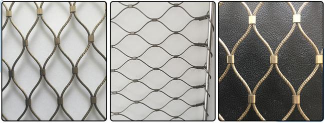 150x150 Stainless Steel Security Bag Wire Ss Ferrule Rope Cable Mesh