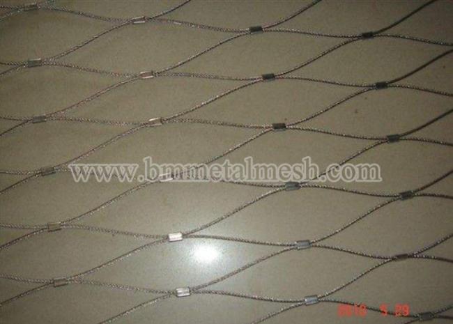 Stainless Steel Rope Mesh For Animal Enclosure Fence (Inox X-tend mesh)