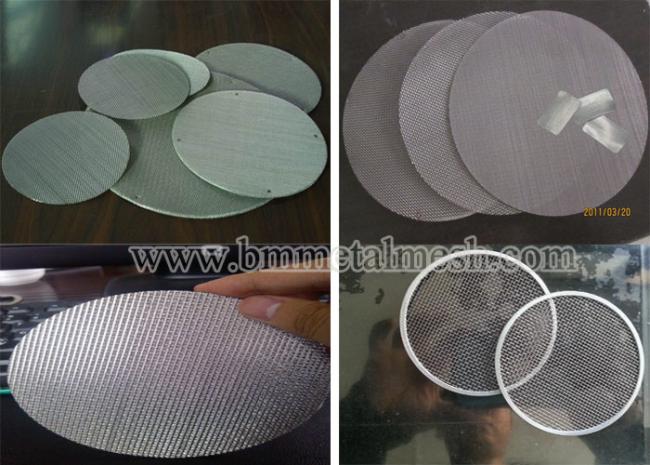 EXTRUDER SCREEN DUTCH WEAVE WIRE MESH FILTER DISCS