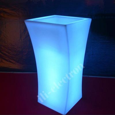 China Illuminated Light Up Flower Pot Rechargeable for Home Garden Hotel for sale