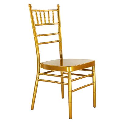 China Golden Hotel restaurant Banquet chair Outdoor wedding bamboo chair for sale