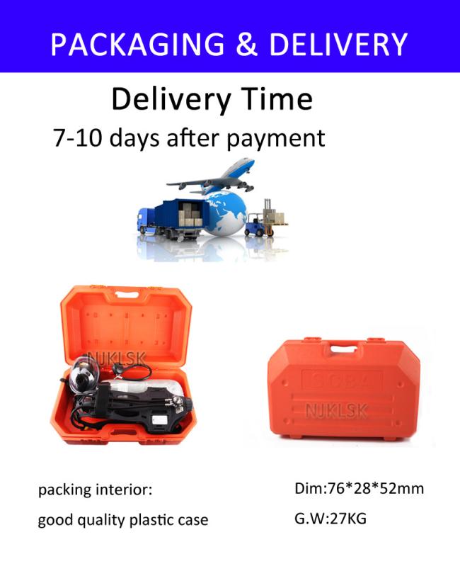 6.8L/9L Carbon Tank Air Breathing Apparatus for Emergency Protection Equipment