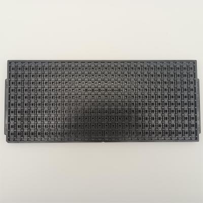 China Pes Electrostatic Discharge Jedec Matrix Trays Heat Resistance Thermal for sale