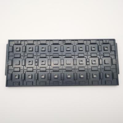 China IC Packaging BGA IC Type Jedec IC Trays Black MPPO PPE ABS PEI IDP Material for sale