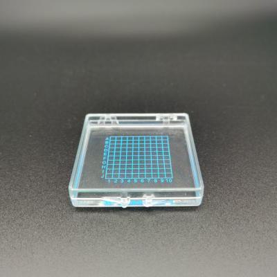 China SGS inferior impreso de seda azul de la muestra de Pak Boxes Display Transport Components del gel en venta