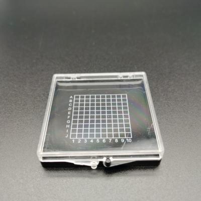 China Lightweight Gel Sticky Box Transparent Cover For Storing Gemstones for sale