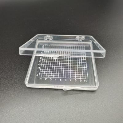 China Sapphire Transparent Cover Gel Carrier Sticky Box Environmental Friendly for sale