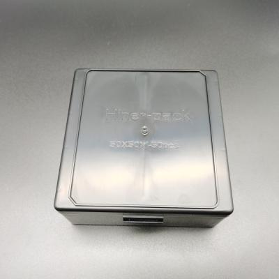 China Custom Slot Type Anti Static Plastic Box ESD Conductive Chip Loading for sale